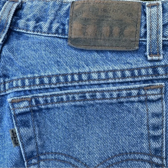 Vtg Levi’s 900 Series Mom Jeans Tapered Straight Fit USA Made Denim Silver Tab 9 - Picture 10 of 11